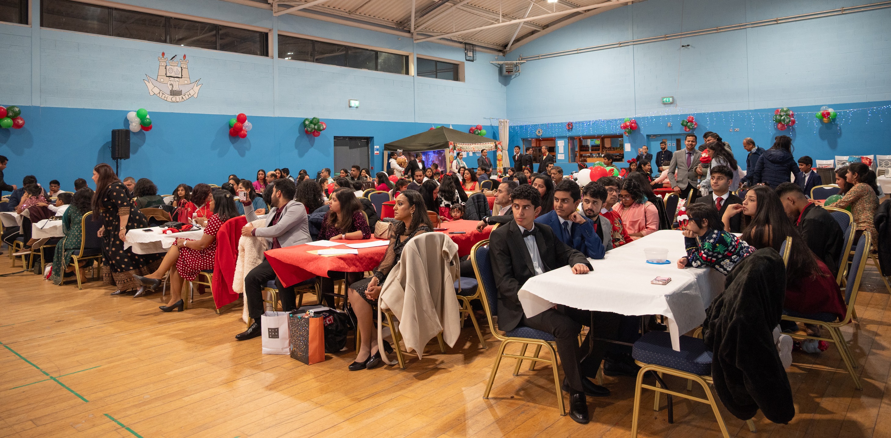 Konkans Ireland Christmas 2025 families gathered at a celebration